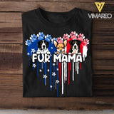 Personalized Dog Flag Independence Day Tshirt Mother's Day Gifts 22JUL-HY09