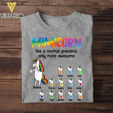 Personalized Mimicorn And Kid Tshirt Printed 22JUL-DT10