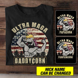 Personalized Ultra Maga Dad Daddycorn Unicorn  Tshirt Printed QTHC1306