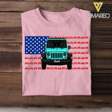 Personalized Happy Independence Day Jeep Tshirt Printed NQĐT1406