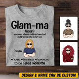 Personalized Grandma Tshirt Mother's Day Gift  Tshirt Printed NQHQ1506