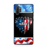 Personalized Auntie Flag Heart Independence Day Phone Case Printed 22JUL-HC16