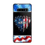 Personalized Auntie Flag Heart Independence Day Phone Case Printed 22JUL-HC16