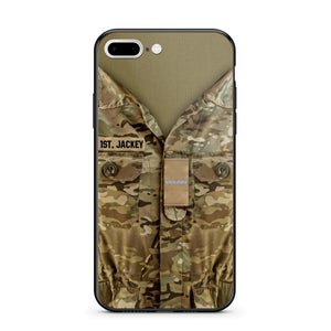 Personalized Danish Army/Soldier Phone Case Printed 22JUL-HQ05