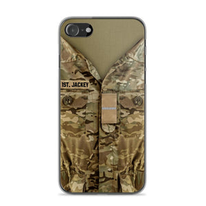 Personalized Danish Army/Soldier Phone Case Printed 22JUL-HQ05