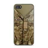 Personalized Danish Army/Soldier Phone Case Printed 22JUL-HQ05