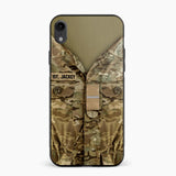 Personalized Danish Army/Soldier Phone Case Printed 22JUL-HQ05