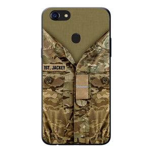 Personalized Danish Army/Soldier Phone Case Printed 22JUL-HQ05