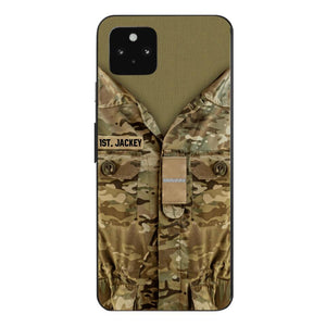 Personalized Danish Army/Soldier Phone Case Printed 22JUL-HQ05