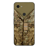 Personalized Danish Army/Soldier Phone Case Printed 22JUL-HQ05