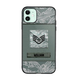 Personalized U.S Soldier/Veterans Camo Phone Case Printed 22JUL-DT18