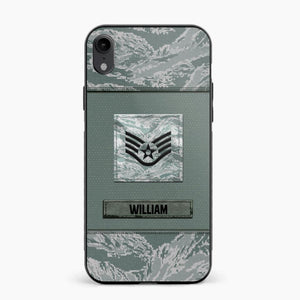 Personalized U.S Soldier/Veterans Camo Phone Case Printed 22JUL-DT18