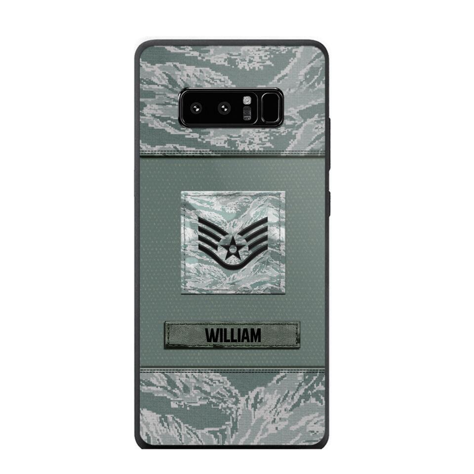 Personalized U.S Soldier/Veterans Camo Phone Case Printed 22JUL-DT18