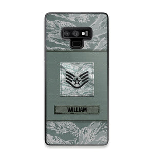 Personalized U.S Soldier/Veterans Camo Phone Case Printed 22JUL-DT18