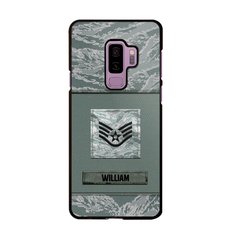 Personalized U.S Soldier/Veterans Camo Phone Case Printed 22JUL-DT18