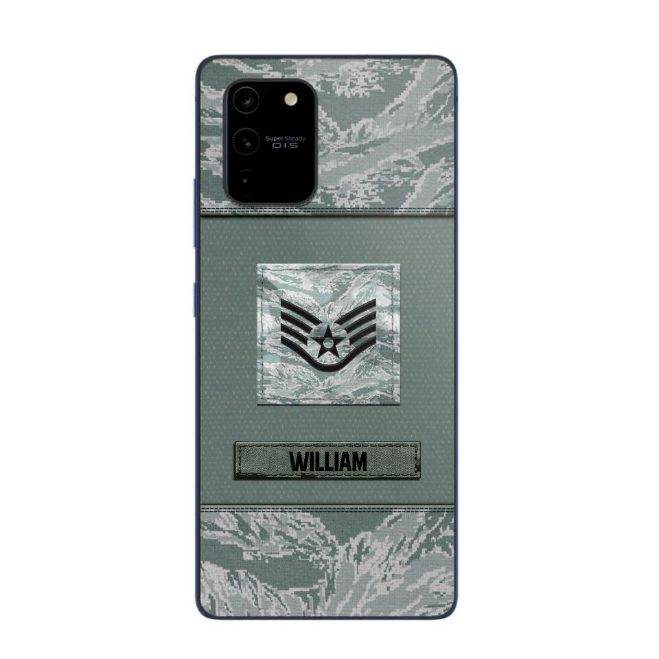 Personalized U.S Soldier/Veterans Camo Phone Case Printed 22JUL-DT18