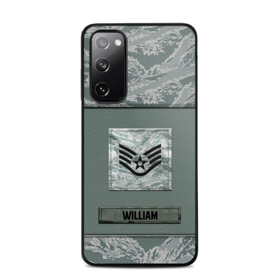 Personalized U.S Soldier/Veterans Camo Phone Case Printed 22JUL-DT18