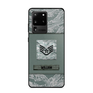 Personalized U.S Soldier/Veterans Camo Phone Case Printed 22JUL-DT18