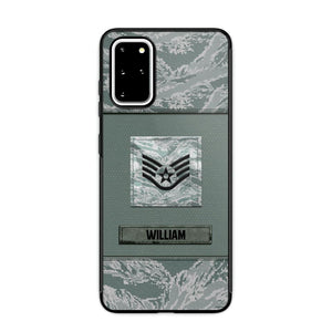 Personalized U.S Soldier/Veterans Camo Phone Case Printed 22JUL-DT18