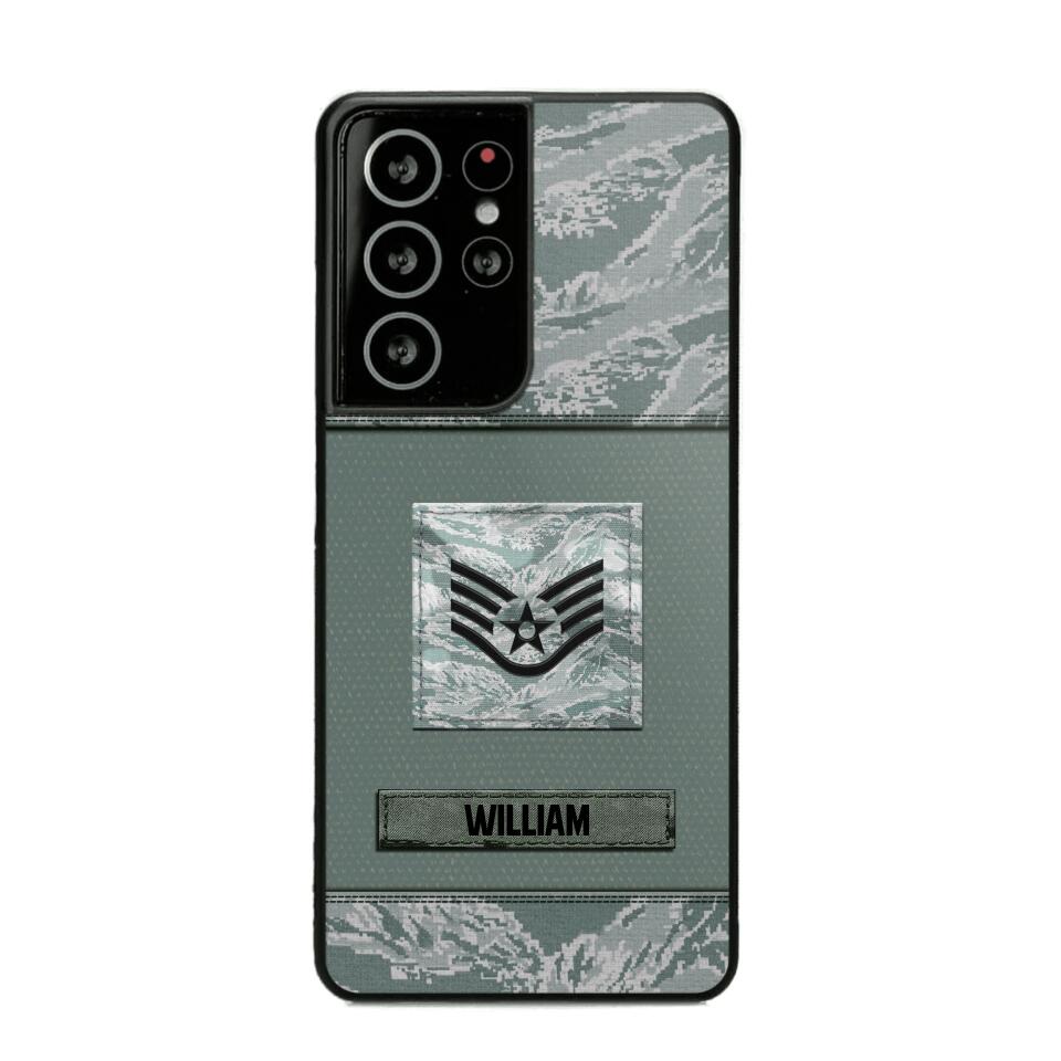 Personalized U.S Soldier/Veterans Camo Phone Case Printed 22JUL-DT18