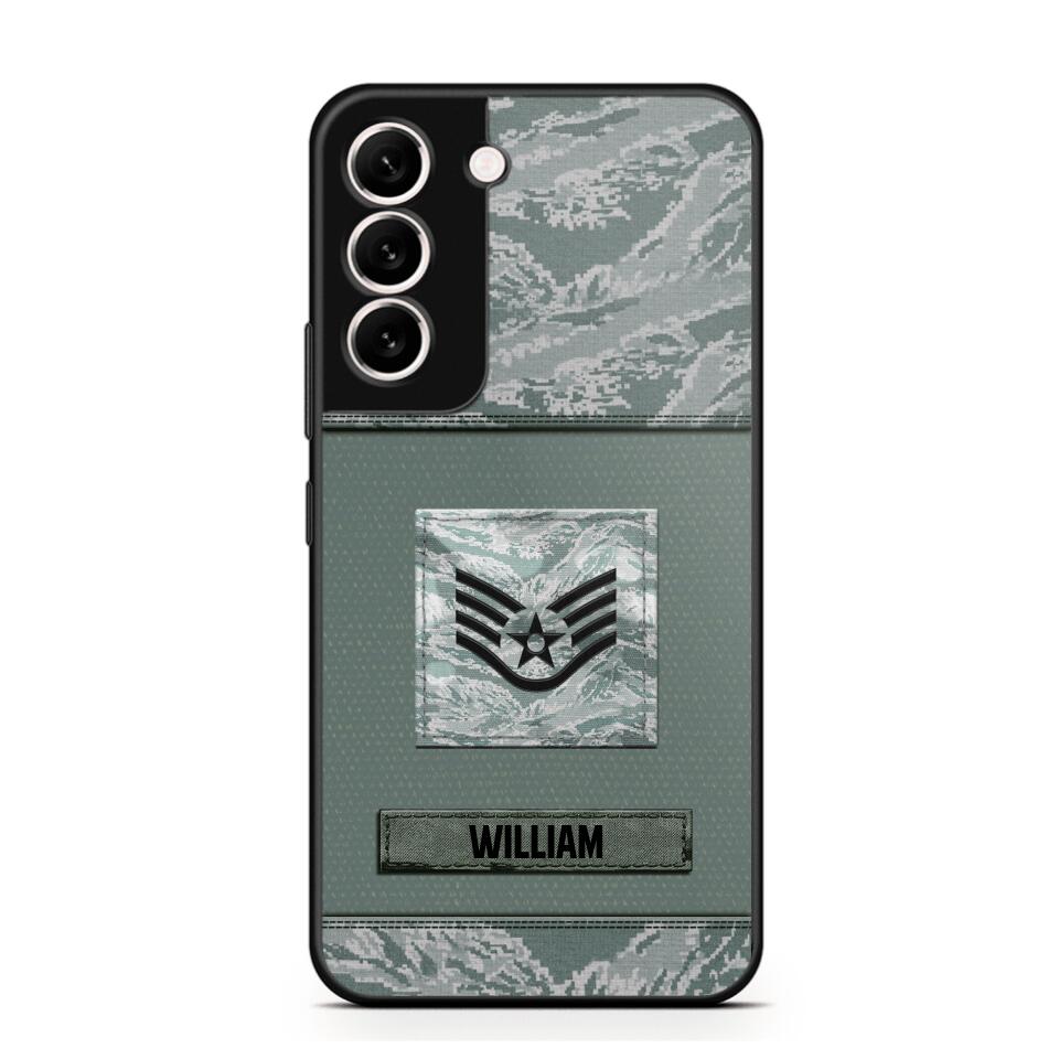 Personalized U.S Soldier/Veterans Camo Phone Case Printed 22JUL-DT18