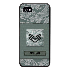 Personalized U.S Soldier/Veterans Camo Phone Case Printed 22JUL-DT18