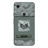 Personalized U.S Soldier/Veterans Camo Phone Case Printed 22JUL-DT18