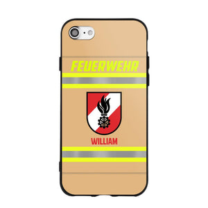 Personalized Austrian Firefighter Phone Case Printed 22JUL-HC18