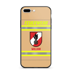 Personalized Austrian Firefighter Phone Case Printed 22JUL-HC18