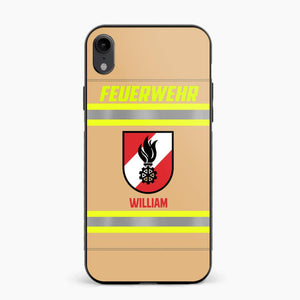 Personalized Austrian Firefighter Phone Case Printed 22JUL-HC18