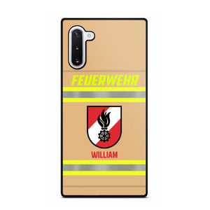 Personalized Austrian Firefighter Phone Case Printed 22JUL-HC18