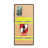 Personalized Austrian Firefighter Phone Case Printed 22JUL-HC18