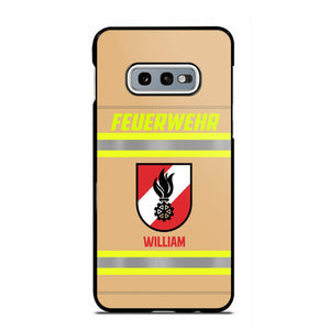 Personalized Austrian Firefighter Phone Case Printed 22JUL-HC18