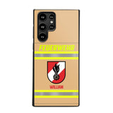 Personalized Austrian Firefighter Phone Case Printed 22JUL-HC18