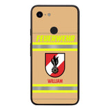 Personalized Austrian Firefighter Phone Case Printed 22JUL-HC18