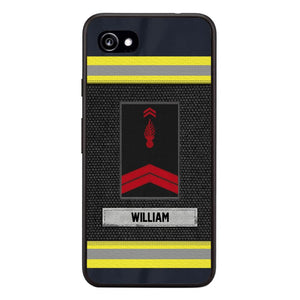 Personalized French Firefighter Custom Ranks Uniform 18