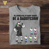 Personalized Daddycorn Tshirt Father's Day Gifts 22JUL-DT21