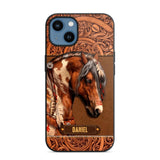 Personalized Horse Lover Phone Case Printed 22JUL-DT22