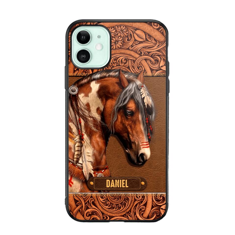 Personalized Horse Lover Phone Case Printed 22JUL-DT22