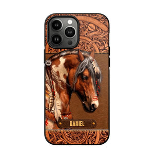 Personalized Horse Lover Phone Case Printed 22JUL-DT22