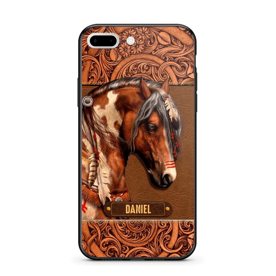 Personalized Horse Lover Phone Case Printed 22JUL-DT22