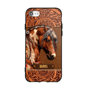 Personalized Horse Lover Phone Case Printed 22JUL-DT22