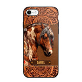 Personalized Horse Lover Phone Case Printed 22JUL-DT22