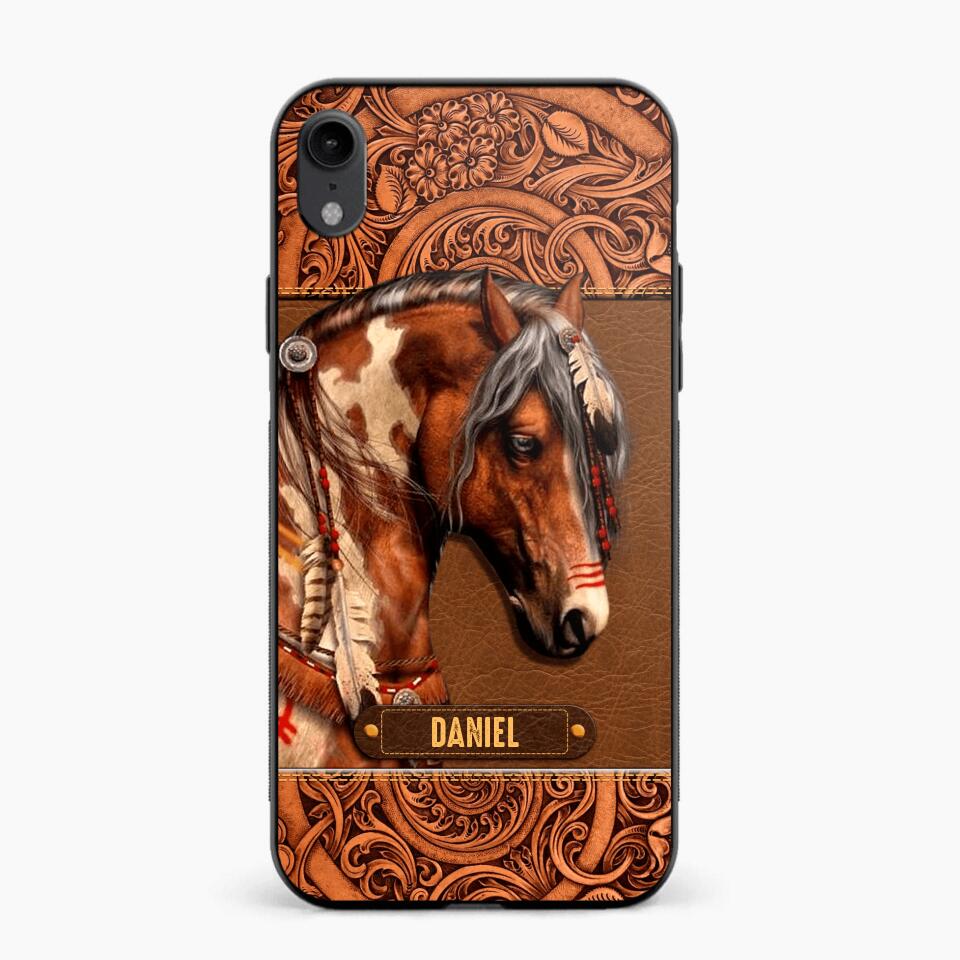 Personalized Horse Lover Phone Case Printed 22JUL-DT22