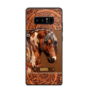 Personalized Horse Lover Phone Case Printed 22JUL-DT22