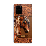 Personalized Horse Lover Phone Case Printed 22JUL-DT22