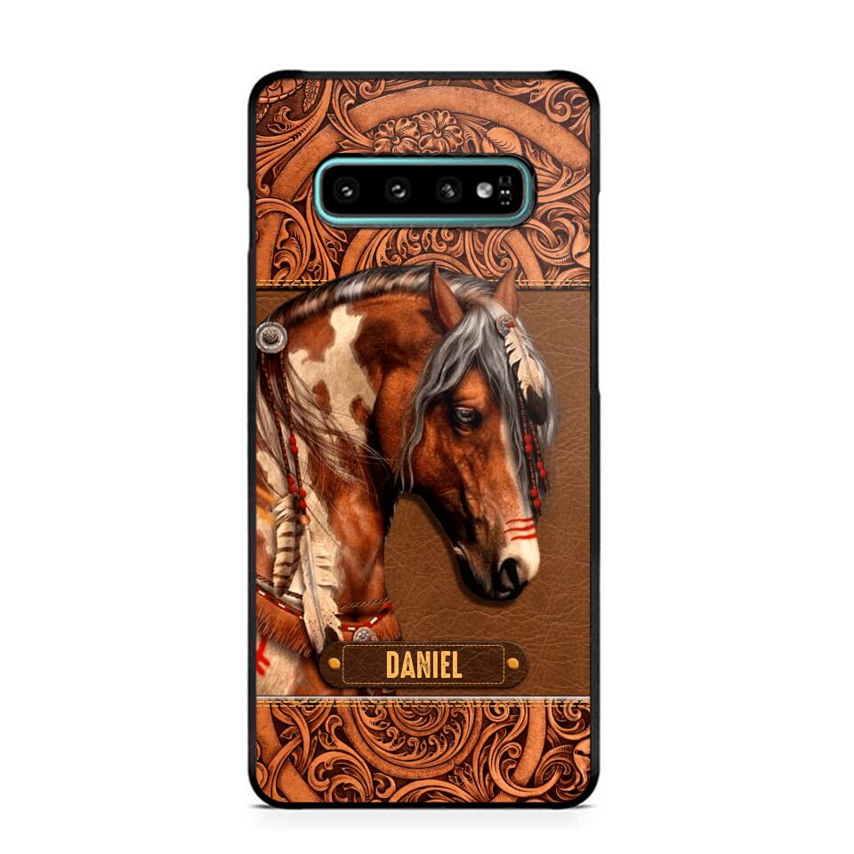 Personalized Horse Lover Phone Case Printed 22JUL-DT22