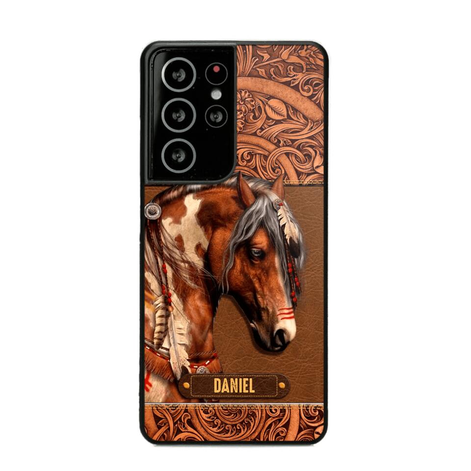 Personalized Horse Lover Phone Case Printed 22JUL-DT22