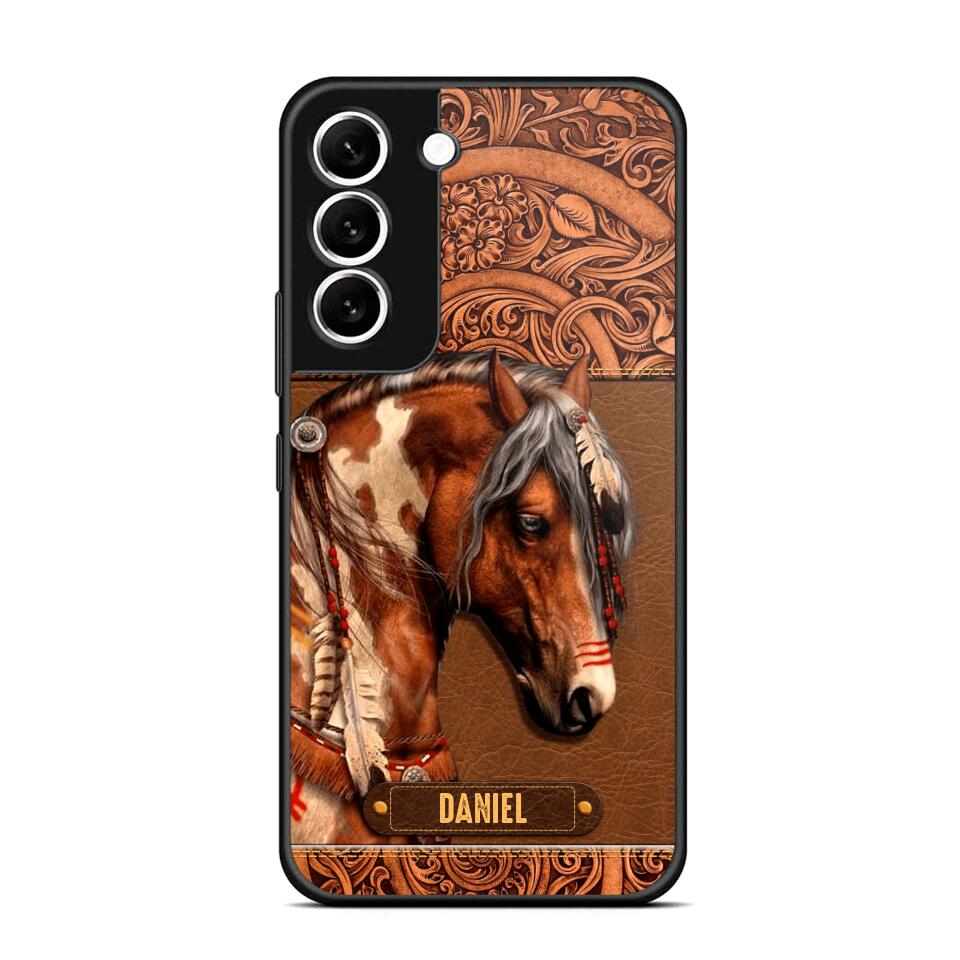 Personalized Horse Lover Phone Case Printed 22JUL-DT22