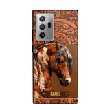 Personalized Horse Lover Phone Case Printed 22JUL-DT22